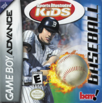 Sports Illustrated For Kids Baseball GameBoy Advance  box art
